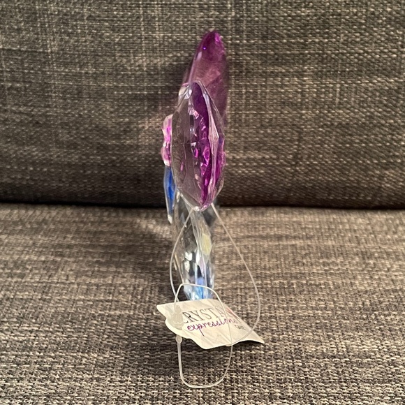 NEW Ganz Crystal Expressions Colorful Crystal Butterfly Ornament - Picture 3 of 5